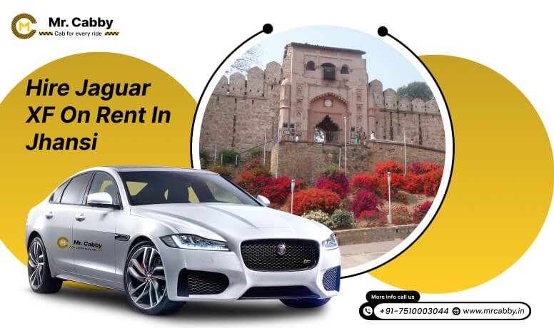 Hire Jaguar XF on Rent in Jhansi, Jaguar Car hire in Jhansi for Weddings & Pre-Wedding Shoots