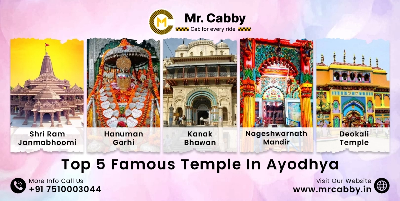 Most Famous Temple in Ayodhya | Hire a Taxi Service in Ayodhya @ Rs. 12/km | Mr.Cabby