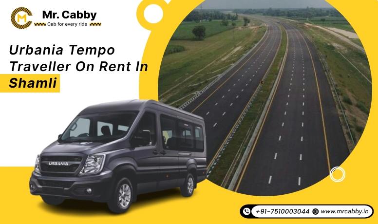 Force Urbania Tempo Traveller on Rent in Shamli | Urbania 12, 20 seater Tempo Traveller hire in Shamli  with 10% Off - Mr. Cabby