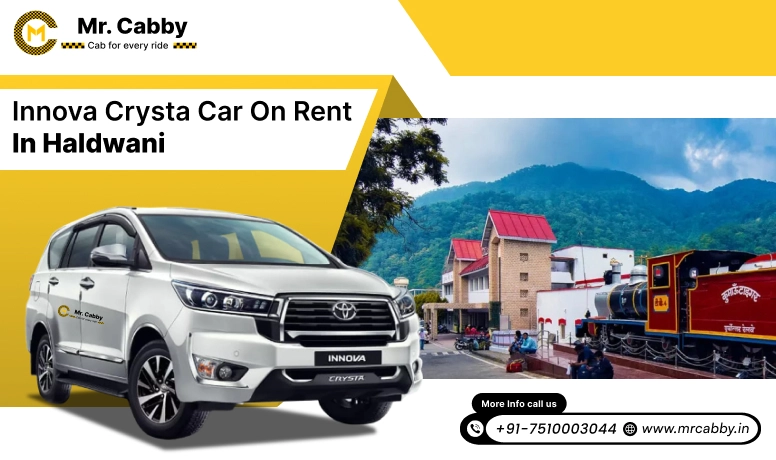 Hire Innova on Rent in Haldwani, Toyota Innova Crysta Car Hire in Haldwani, Innova Car Rent per km