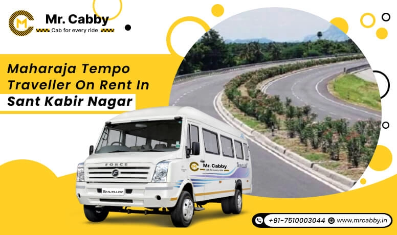 9, 12, 16 seater Maharaja Tempo Traveller in Sant Kabir Nagar, Maharaja Tempo Traveller on Rent in Sant Kabir Nagar@ Rs. 22 /km - Mr. Cabby