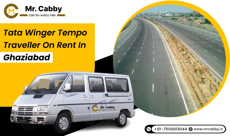 Tata Winger on Rent in Ghaziabad, Tata Winger Car on Rent in Ghaziabad at an affordable rate - Mr. Cabby