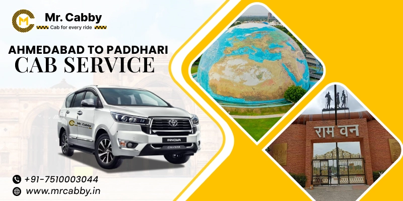 Ahmedabad to Paddhari Cab Service | Book Ahmedabad to Paddhari Taxi - Mr. Cabby