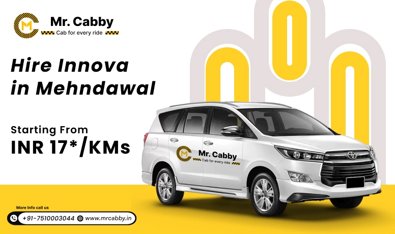 Innova Car Rental In Mehndawal | Hire Innova On Rent In Mehndawal - Mr. Cabby