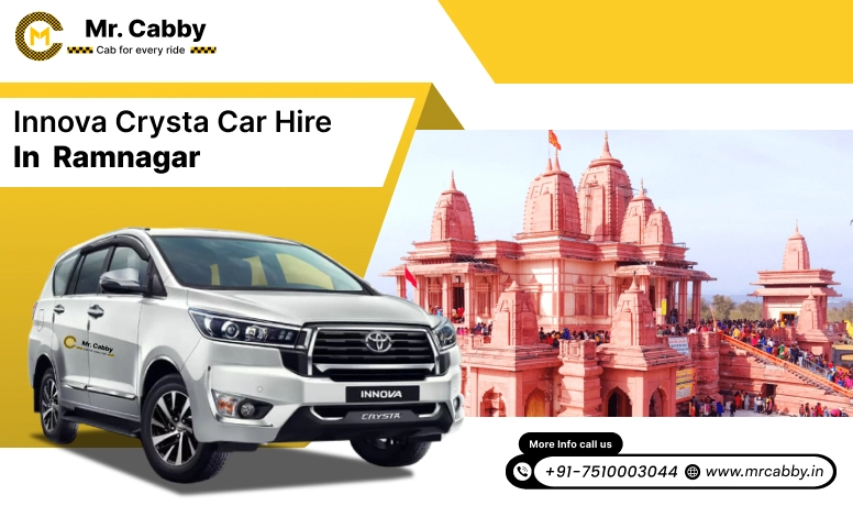 Hire Innova on Rent in Ramnagar, Toyota Innova Crysta car hire in Ramnagar, innova car rent per km - Mr. Cabby