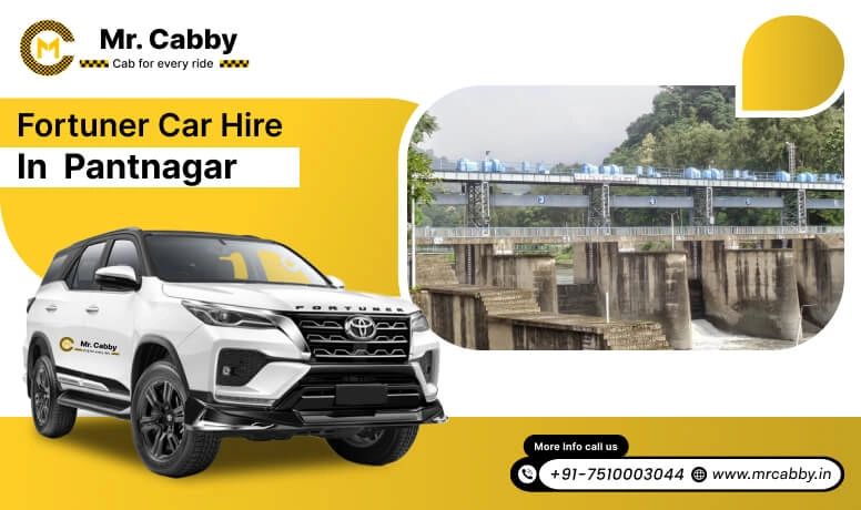 Fortuner car hire in Pantnagar, Fortuner on rent in Pantnagar, fortuner rent per km - Mr. Cabby