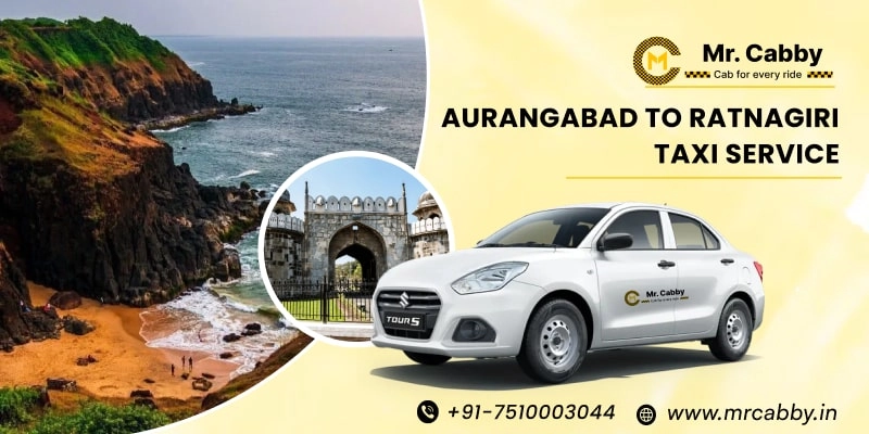 Aurangabad to Ratnagiri Taxi Service | Hire Aurangabad to Ratnagiri One Way Cabs