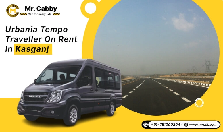 Hire Urbania on Rent in Kasganj ,Force Urbania Tempo Traveller on Rent in Kasganj, 12 seater Urbania Tempo Traveller in Kasganj - Mr. Cabby