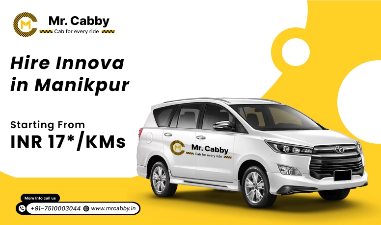 Innova Car Rental In Manikpur | Hire Innova On Rent In Manikpur - Mr. Cabby