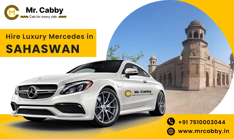 Hire Luxury Mercedes In Sahaswan For Weddings, Pre Wedding, Film Shooting, Events  - Book Now With Our Taxi Partners In Sahaswan