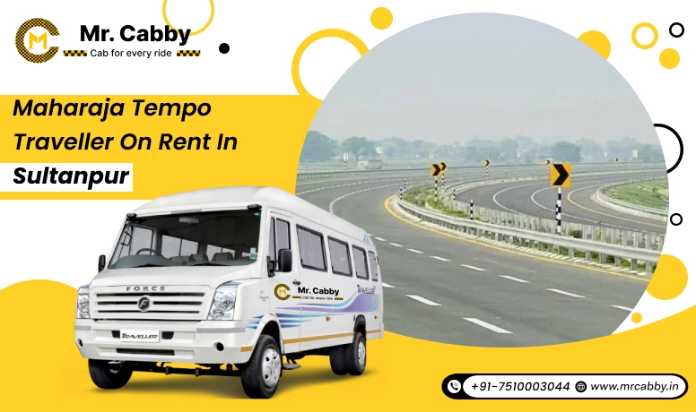 9, 12, 16 seater Maharaja Tempo Traveller on rent in Sultanpur |  Maharaja Tempo Traveller Booking @ R. 22 /km - Mr. Cabby
