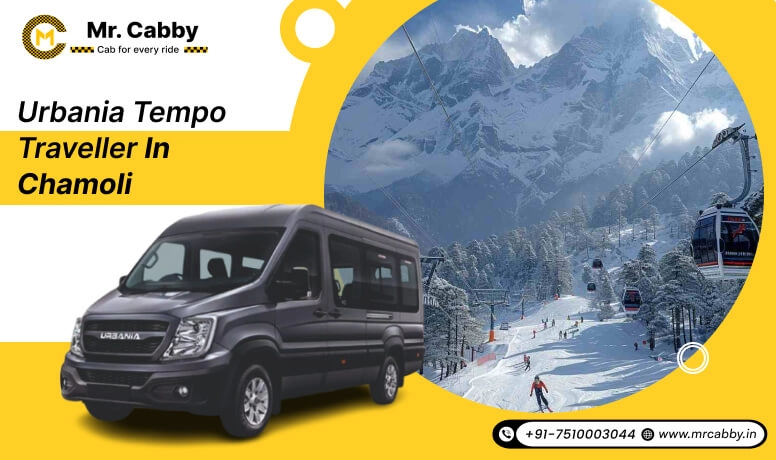 Urbania on Rent in Chamoli, Force Urbania Rental in Chamoli, Urbania Tempo Traveller on Rent in Chamoli  - Mr. Cabby