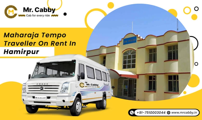 Reliable 9, 12, 16 seater maharaja tempo traveller in Hamirpur | 12 seater maharaja tempo traveller @ Rs. 22 /km