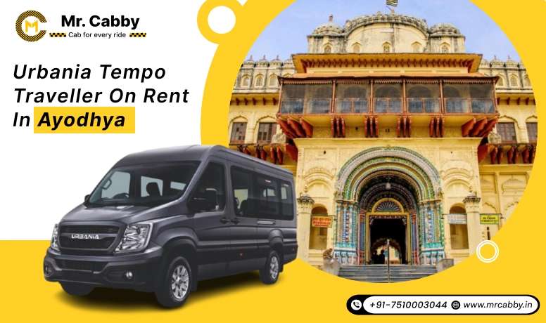 Force Urbania on Rent in Ayodhya , Urbania Tempo Traveller on Rent in Ayodhya , Urbania Tempo Traveller Rental in Ayodhya - Mr. Cabby