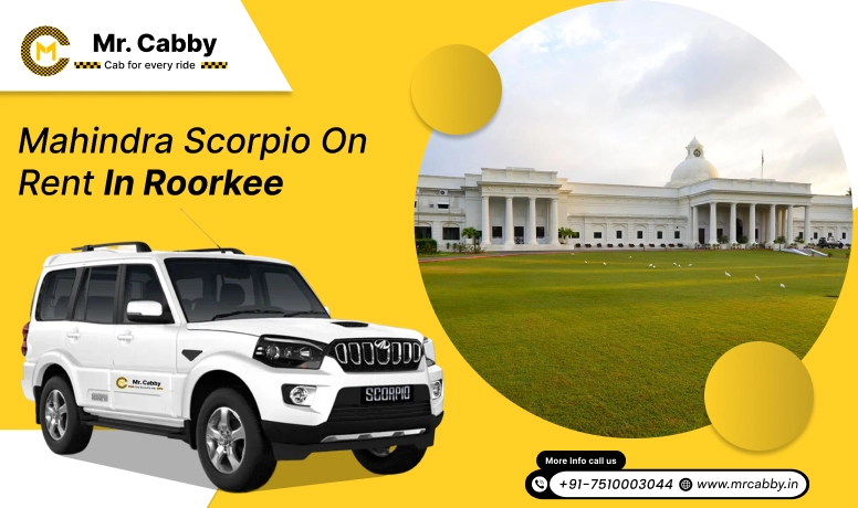 Mahindra Scorpio on Rent in Roorkee, Scorpio Car Hire in Roorkee - Mr. Cabby