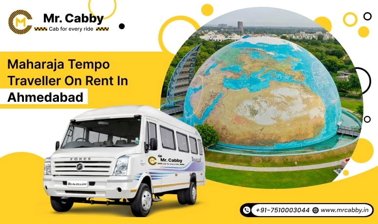 Maharaja Tempo Traveller on Rent in Ahmedabad, Maharaja Tempo Traveller Rental in Ahmedabad - Mr. Cabby