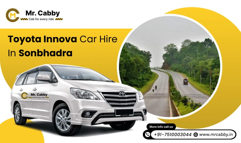 Toyota Innova Crysta Car Hire in Sonbhadra, Innova (7+1) on Rent in Sonbhadra for outstation - Mr. Cabby 