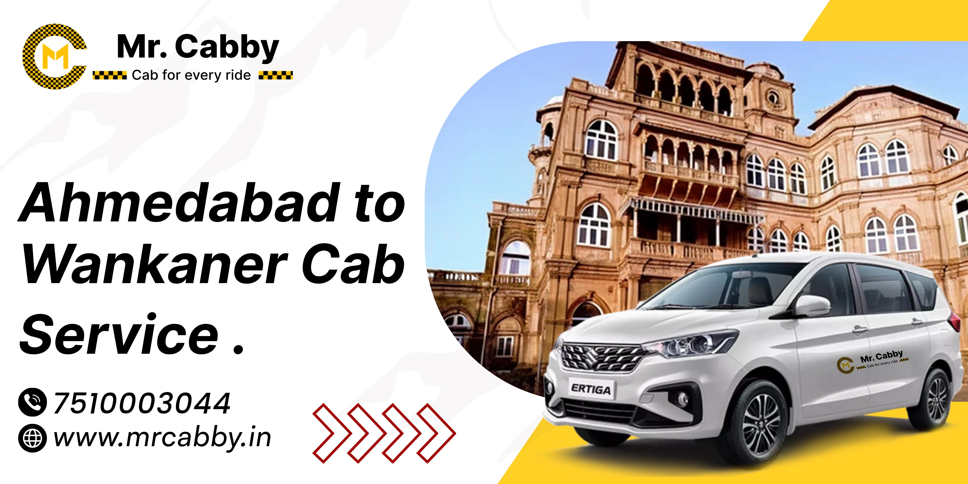 Ahmedabad to Wankaner Cab Service | Book Ahmedabad to Wankaner Taxi