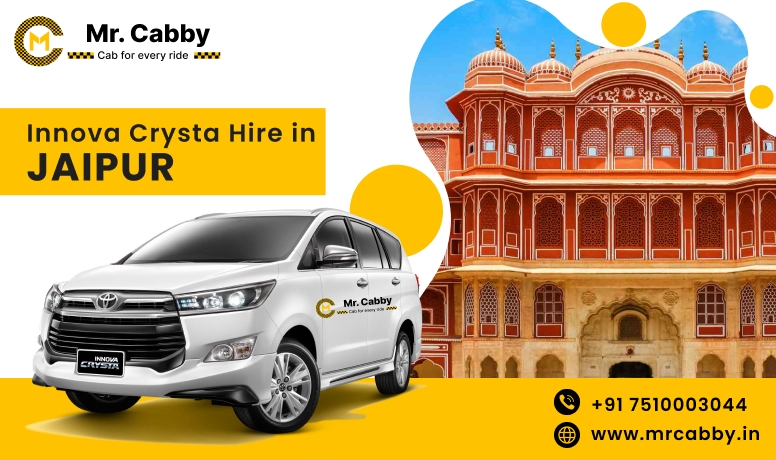 Toyota Innova Crysta Hire In Jaipur | Hire Innova On Rent In Jaipur | Mr. Cabby