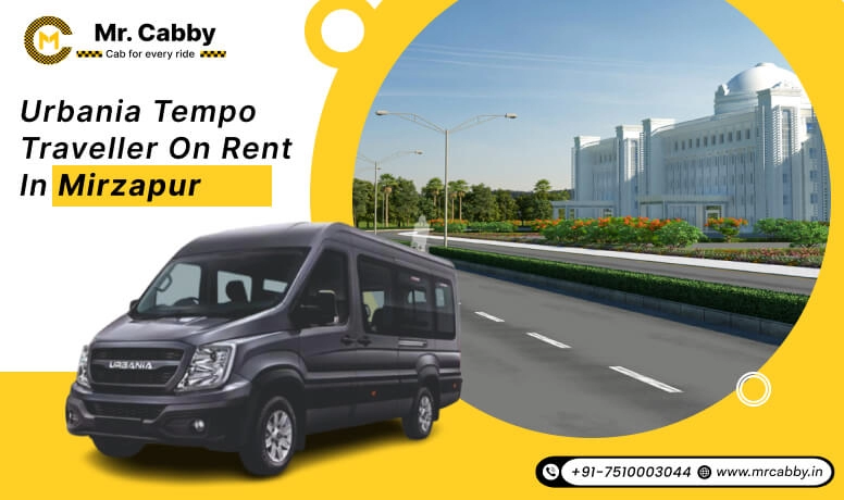 Hire Urbania on Rent in Mirzapur, Force Urbania Tempo Traveller on rent in Mirzapur with 10% off  - Mr. Cabby