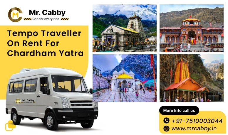 Tempo Traveller on Rent for Chardham Yatra