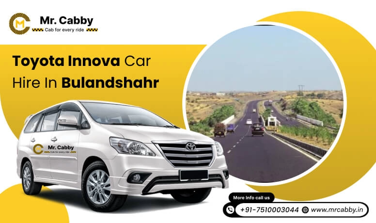 Toyota Innova Crysta car hire in Bulandshahr, Innova(7+1) on rent in Bulandshahr -Mr. Cabby