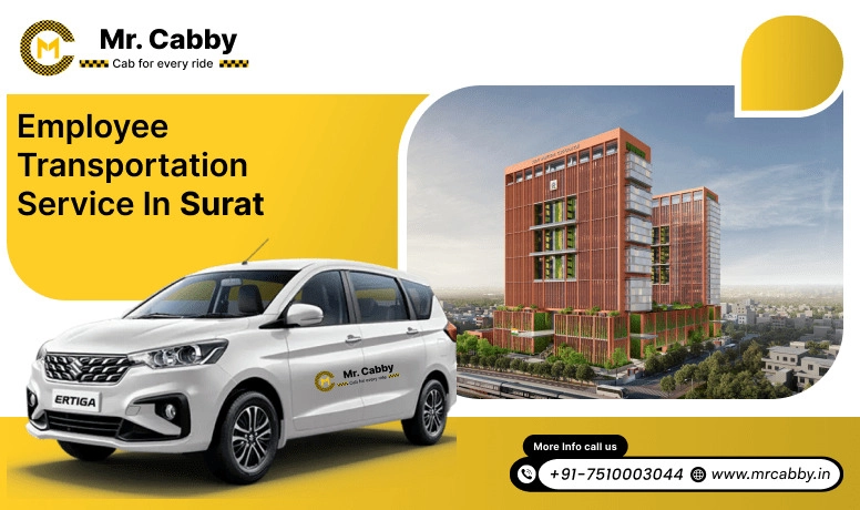 Employee Transportation Service in Surat, Surat Employee Transport Service, Corporate Employee Transportation Service in Surat - Mr. Cabby