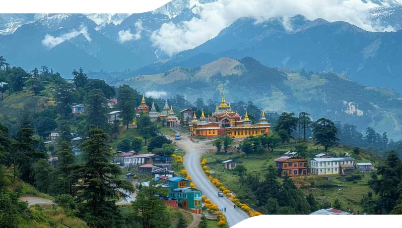 Tawang: Snow-capped peaks Himalayas