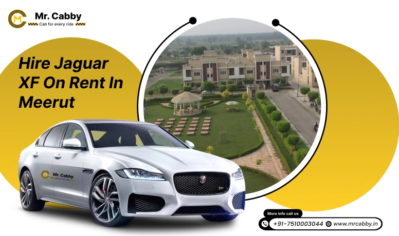 Hire Jaguar XF on Rent in Meerut, Jaguar Car hire in Meerut for Weddings & Pre-Wedding Shoots