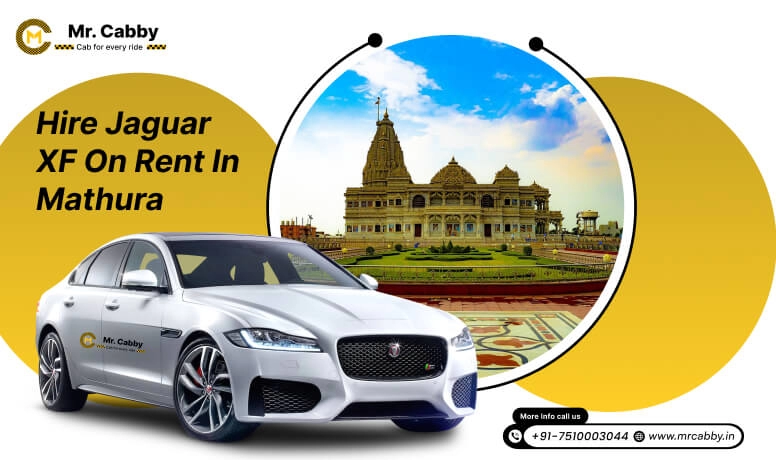 Hire Jaguar XF on Rent in Mathura, Jaguar Car hire in Mathura for Weddings & Pre-Wedding Shoots