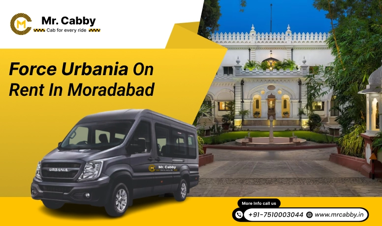 Hire Mr. Cabby's top-tier Force Urbania Luxury Tempo Traveller in Moradabad | Experience opulence on wheels.