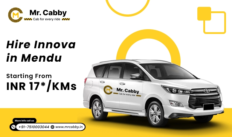 Innova Car Rental In Mendu | Hire Innova On Rent In Mendu - Mr. Cabby
