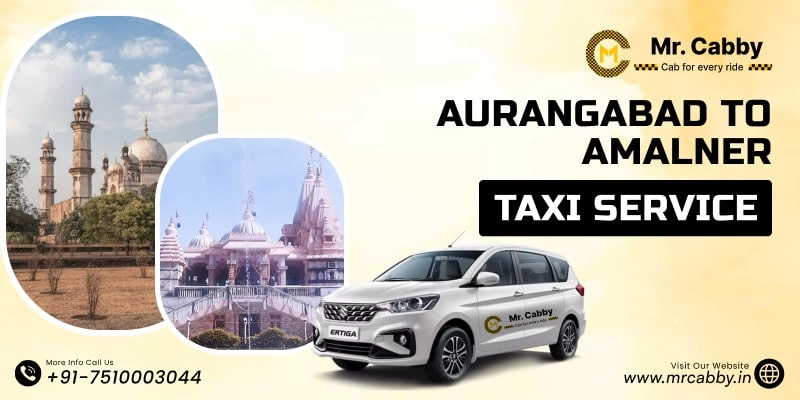 Aurangabad to Amalner Taxi Service | Book Aurangabad to Amalner One Way Cabs