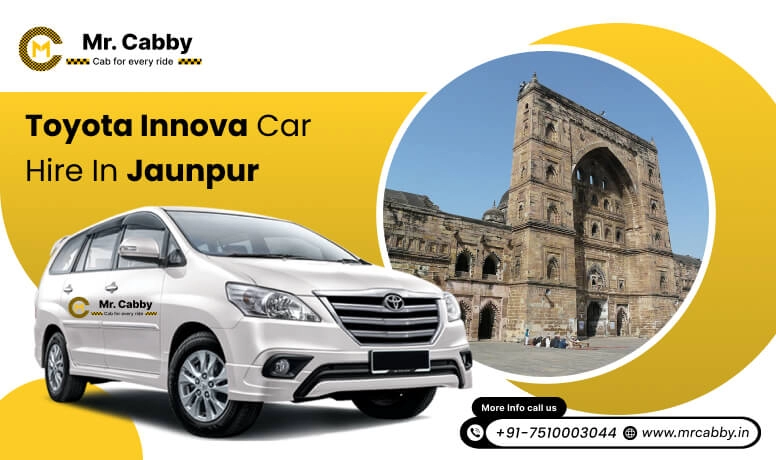 Toyota Innova Crysta car hire in Jaunpur | Innova(7+1) on rent in Jaunpur