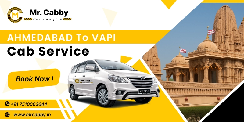 Ahmedabad to Vapi Cabs | Ahmedabad to Vapi One Way or Round Trip Taxi Booking from Mr. Cabby - Fare Starts at Rs.11/km