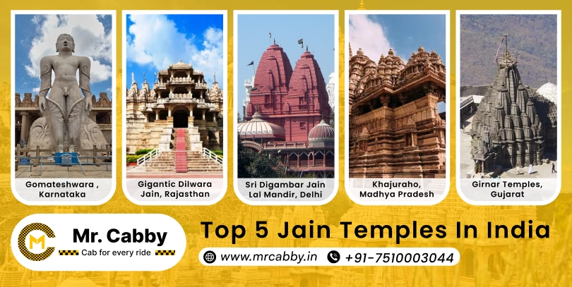 Unveil the famous Jain temple in India | Top 5 Jain temples in India to explore with your family | Mr.Cabby
