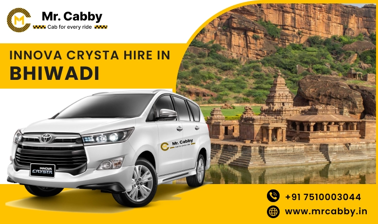 Toyota Innova Crysta Hire In Bhiwadi | Hire Innova On Rent In Bhiwadi - Mr. Cabby