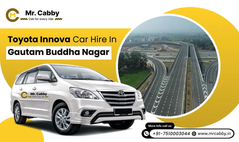 Toyota Innova Crysta Car Hire in Gautam Buddha Nagar | Innova(7+1) on Rent in Gautam Buddha Nagar @ Rs. 16/km