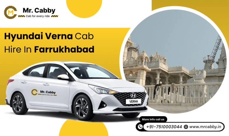 Hyundai Verna cab hire in Farrukhabad, Hyundai Verna Taxi Rental in Farrukhabad - Mr. Cabby