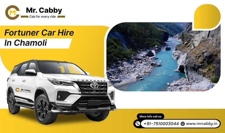 Fortuner car hire in Chamoli, Fortuner on rent in Chamoli, Fortuner rent per km - Mr. Cabby