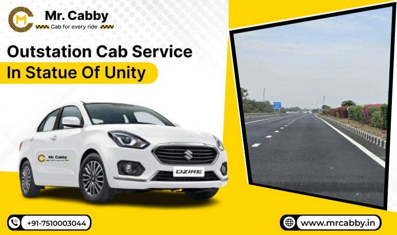 Outstation Cab Service in Statue of Unity, Outstation Taxi Service in Statue of Unity, Outstation Cab Booking in Statue of Unity - Mr. Cabby