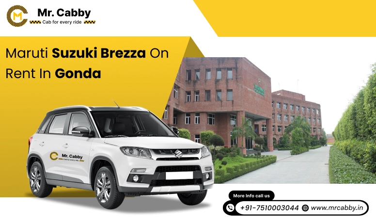 Hire Maruti Suzuki Vitara Brezza Cab in Gonda, Maruti Suzuki  Brezza Taxi on Rent in Gonda - Mr. Cabby
