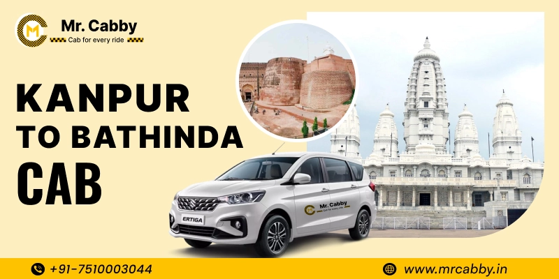 Kanpur to Bathinda Cab, One way Taxi Service from Kanpur to Bathinda - UP TO 10% Off 