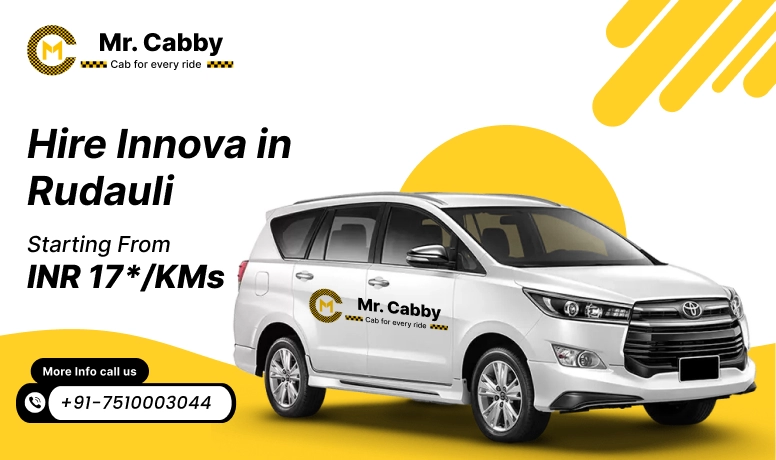 Innova Car Rental In Rudauli | Hire Innova On Rent In Rudauli - Mr. Cabby