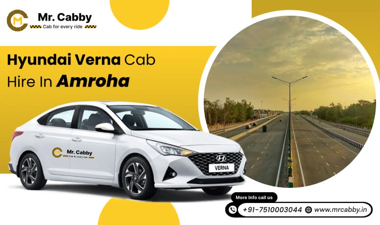 Hyundai Verna  Cab Hire in Amroha, Hyundai Verna Taxi Rental in Amroha:  Smooth Travel Experience