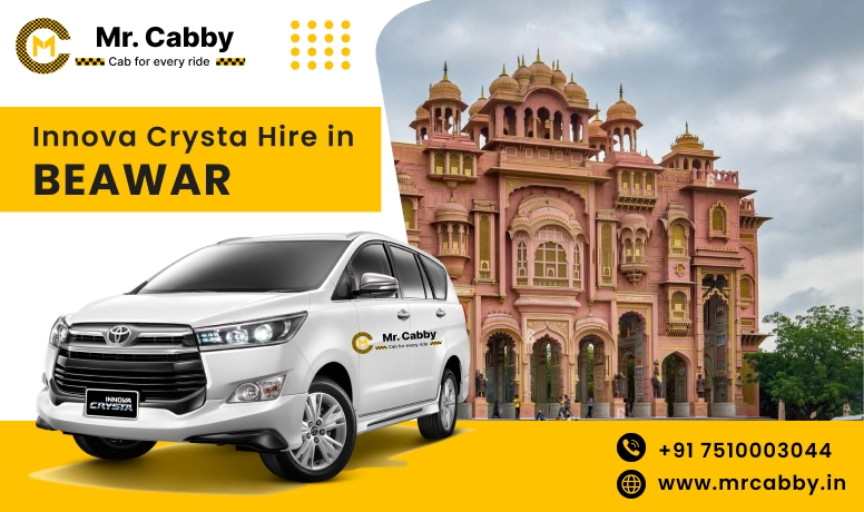 Toyota Innova Crysta Hire In Beawar | Hire Innova On Rent In Beawar | Mr. Cabby
