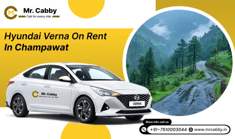 Hyundai Verna car hire in Champawat, Afforadble Hyundai Verna for rent in Champawat - Mr. Cabby