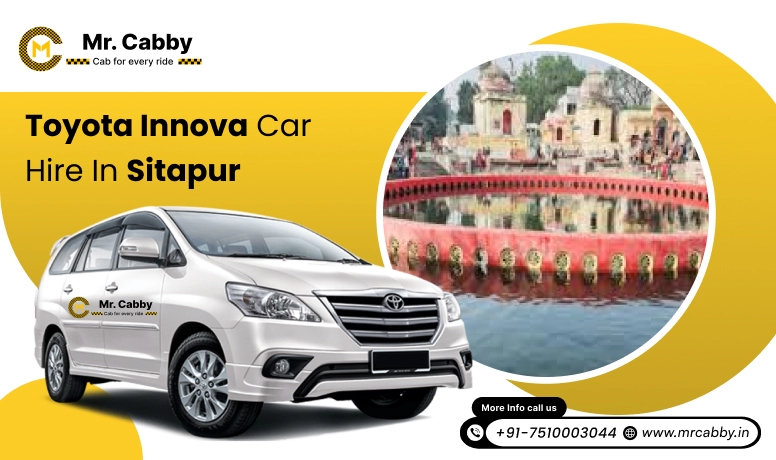 Toyota Innova Crysta car hire in Sitapur , Toyota Innova on rent in Sitapur - Mr. Cabby