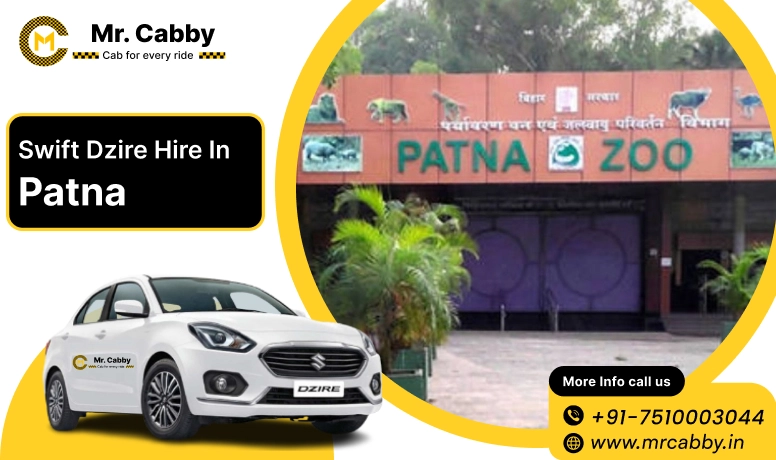 Swift Dzire on Rent in Patna, Swift Dzire cab hire in Patna, Swift Dzire taxi rate per km - Mr. Cabby