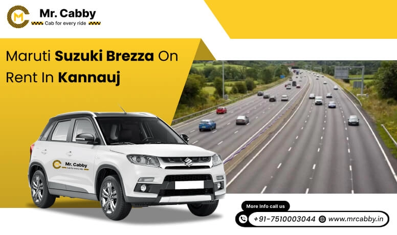Hire Maruti Suzuki Vitara Brezza cab in Kannauj, Vitara Brezza Taxi on Rent in Kannauj - Mr. Cabby